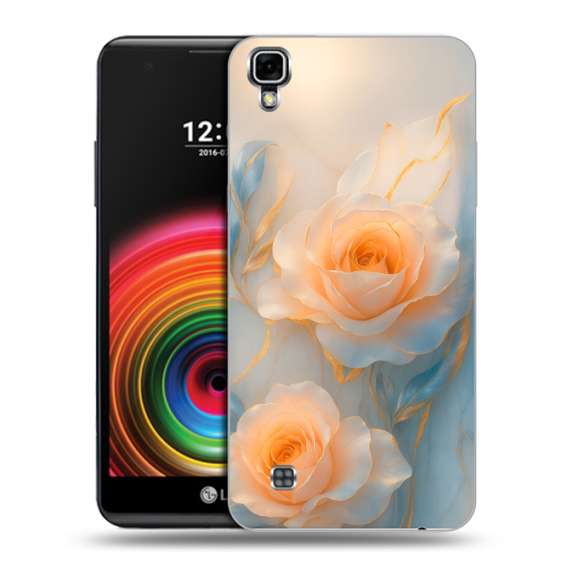 Силиконовый чехол на LG X Power с принтом Женский Силиконовый чехол на LG X Power с принтом Женский