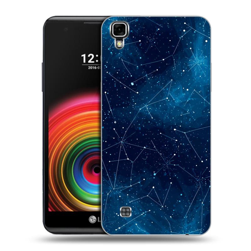 Силиконовый чехол на LG X Power с принтом Космос звезды Силиконовый чехол на LG X Power с принтом Космос звезды