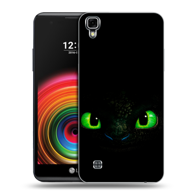 Силиконовый чехол на LG X Power с принтом Как приручить дракона Силиконовый чехол на LG X Power с принтом Как приручить дракона