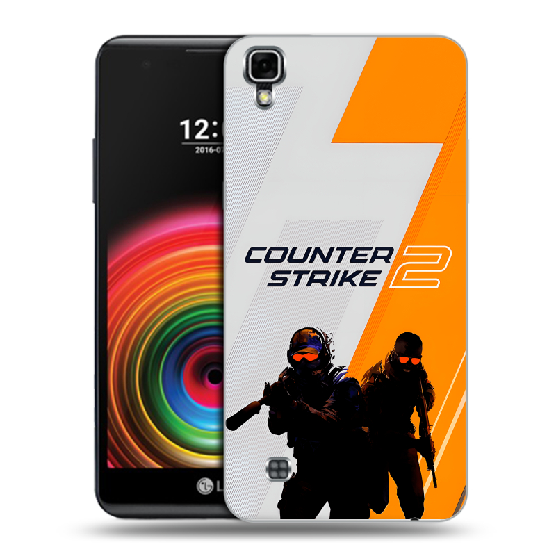 Силиконовый чехол на LG X Power с принтом Counter Strike Силиконовый чехол на LG X Power с принтом Counter Strike