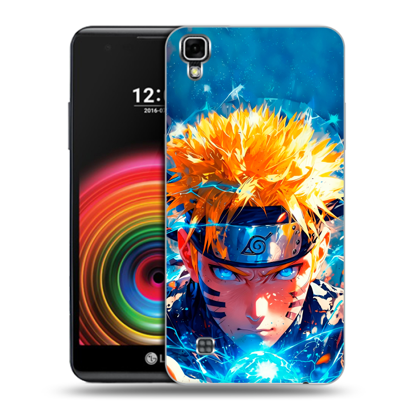 Силиконовый чехол на LG X Power с принтом Аниме Наруто Naruto Силиконовый чехол на LG X Power с принтом Аниме Наруто Naruto