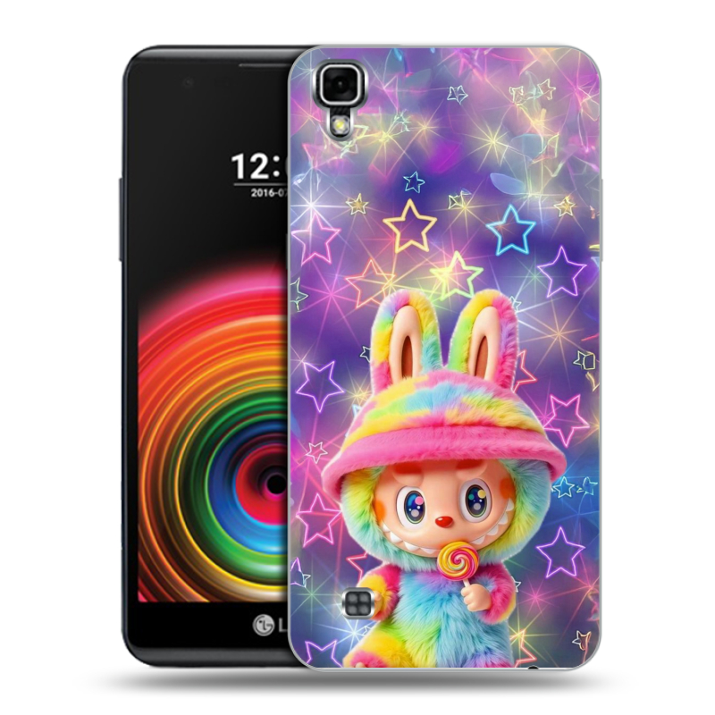 Силиконовый чехол на LG X Power с принтом Labubu Лабубу Силиконовый чехол на LG X Power с принтом Labubu Лабубу