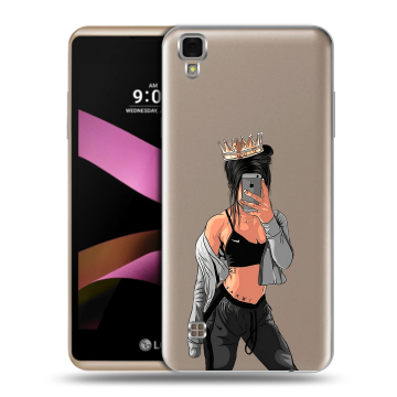 Пластиковый чехол на LG X Style с принтом Женские принты Пластиковый чехол на LG X Style с принтом Женские принты