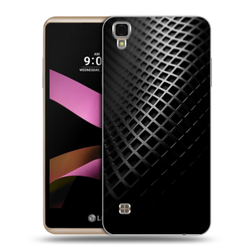 Пластиковый чехол на LG X Style с принтом Текстура металла Пластиковый чехол на LG X Style с принтом Текстура металла