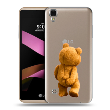 Пластиковый чехол на LG X Style с принтом Медведь Пластиковый чехол на LG X Style с принтом Медведь