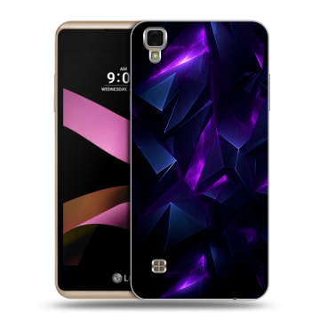 Пластиковый чехол на LG X Style с принтом Абстракиция