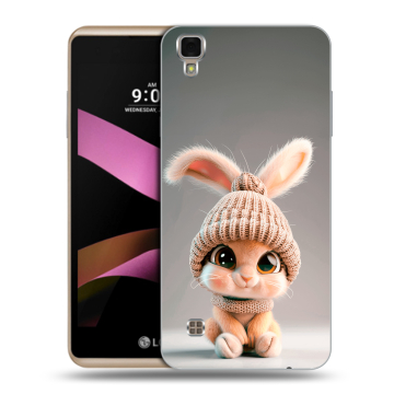 Пластиковый чехол на LG X Style с принтом Кролик