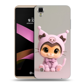 Пластиковый чехол на LG X Style с принтом Куроми Kuromi Пластиковый чехол на LG X Style с принтом Куроми Kuromi