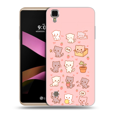 Пластиковый чехол на LG X Style с принтом Hello Kitty Хелоу Кити Пластиковый чехол на LG X Style с принтом Hello Kitty Хелоу Кити