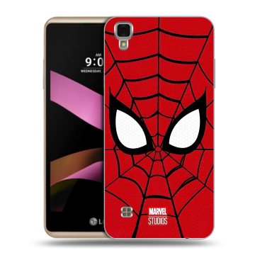 Пластиковый чехол на LG X Style с принтом человек паук spiderman