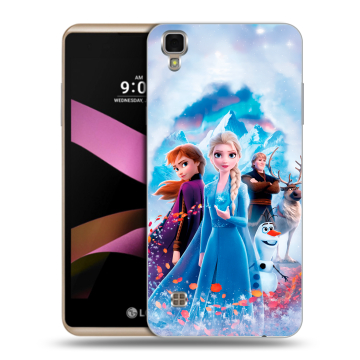 Пластиковый чехол на LG X Style с принтом Холодное сердце Frozen Пластиковый чехол на LG X Style с принтом Холодное сердце Frozen