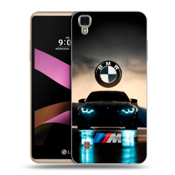 Пластиковый чехол на LG X Style с принтом БМВ BMW