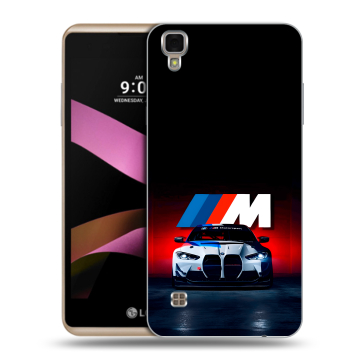Пластиковый чехол на LG X Style с принтом БМВ BMW