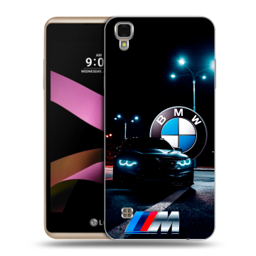 Пластиковый чехол на LG X Style с принтом БМВ BMW