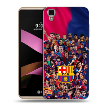 Пластиковый чехол на LG X Style с принтом Барселона Barcelona