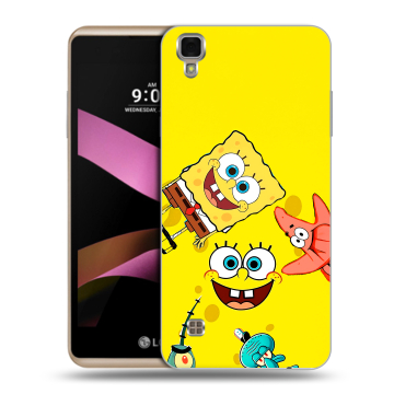 Пластиковый чехол на LG X Style с принтом Спанч боб Спанчбоб Пластиковый чехол на LG X Style с принтом Спанч боб Спанчбоб