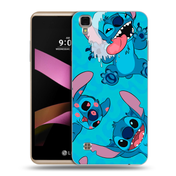 Пластиковый чехол на LG X Style с принтом Лило и Стич