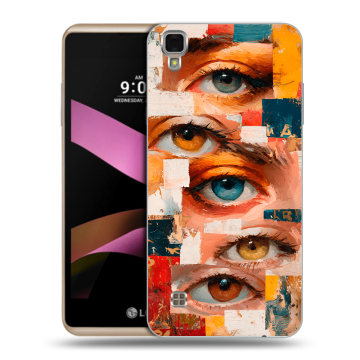 Пластиковый чехол на LG X Style с принтом Модный принт