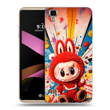 Пластиковый чехол на LG X Style с принтом Labubu Лабубу Пластиковый чехол на LG X Style с принтом Labubu Лабубу