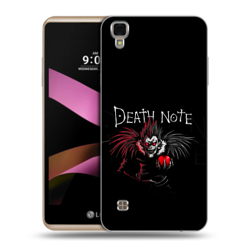 Пластиковый чехол на LG X Style с принтом Death note Тетрадь смерти Пластиковый чехол на LG X Style с принтом Death note Тетрадь смерти