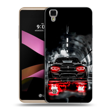 Пластиковый чехол на LG X Style с принтом BMW БМВ