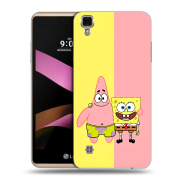 Пластиковый чехол на LG X Style с принтом Спанч боб Спанчбоб Пластиковый чехол на LG X Style с принтом Спанч боб Спанчбоб