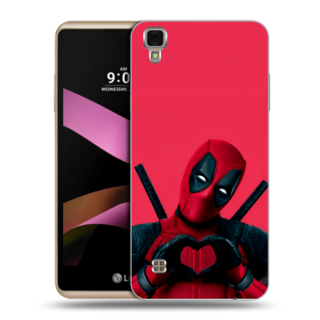 Пластиковый чехол на LG X Style с принтом Дедпул Deadpool Пластиковый чехол на LG X Style с принтом Дедпул Deadpool