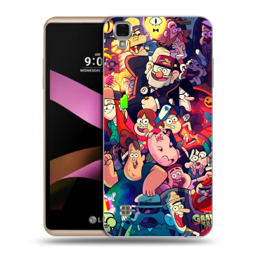 Пластиковый чехол на LG X Style с принтом Gravity Falls Гравити Фолз
