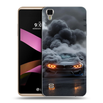 Пластиковый чехол на LG X Style с принтом BMW БМВ