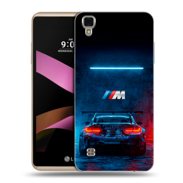 Пластиковый чехол на LG X Style с принтом BMW БМВ Пластиковый чехол на LG X Style с принтом BMW БМВ
