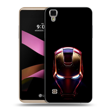 Пластиковый чехол на LG X Style с принтом IronMan Железный человек Пластиковый чехол на LG X Style с принтом IronMan Железный человек