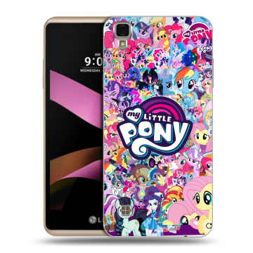 Пластиковый чехол на LG X Style с принтом My little pony Дружба чудо Пластиковый чехол на LG X Style с принтом My little pony Дружба чудо