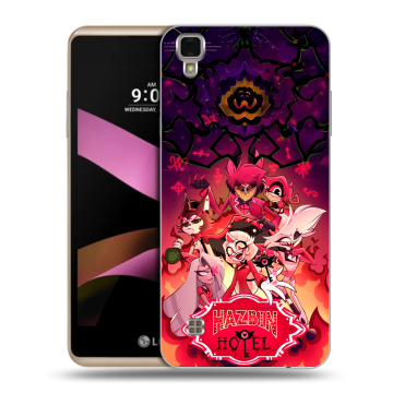 Пластиковый чехол на LG X Style с принтом Hazbin Hotel Отель Хазбин Пластиковый чехол на LG X Style с принтом Hazbin Hotel Отель Хазбин