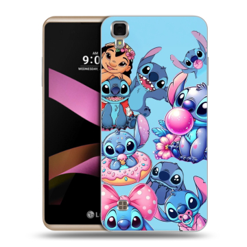 Пластиковый чехол на LG X Style с принтом Лило и Стич