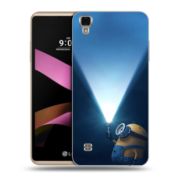 Пластиковый чехол на LG X Style с принтом Миньоны Пластиковый чехол на LG X Style с принтом Миньоны