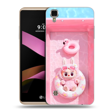 Пластиковый чехол на LG X Style с принтом Labubu Лабубу Пластиковый чехол на LG X Style с принтом Labubu Лабубу