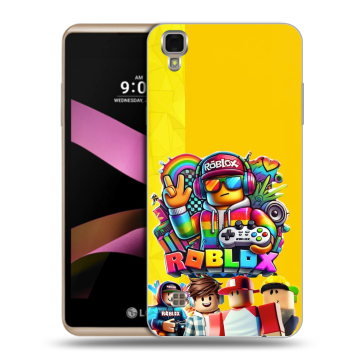 Пластиковый чехол на LG X Style с принтом Roblox Роблокс Пластиковый чехол на LG X Style с принтом Roblox Роблокс
