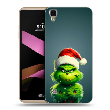 Пластиковый чехол на LG X Style с принтом Новый год
