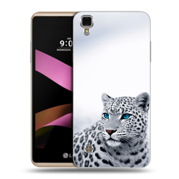 Пластиковый чехол на LG X Style с принтом женский