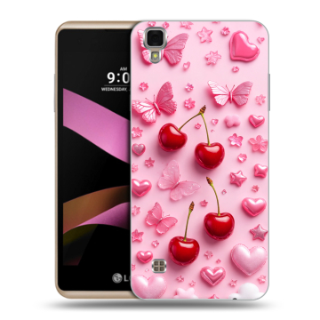 Пластиковый чехол на LG X Style с принтом для девочек Пластиковый чехол на LG X Style с принтом для девочек