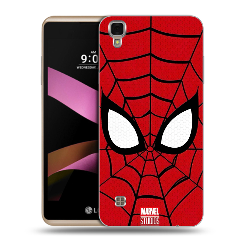 Пластиковый чехол на LG X Style с принтом человек паук spiderman Пластиковый чехол на LG X Style с принтом человек паук spiderman
