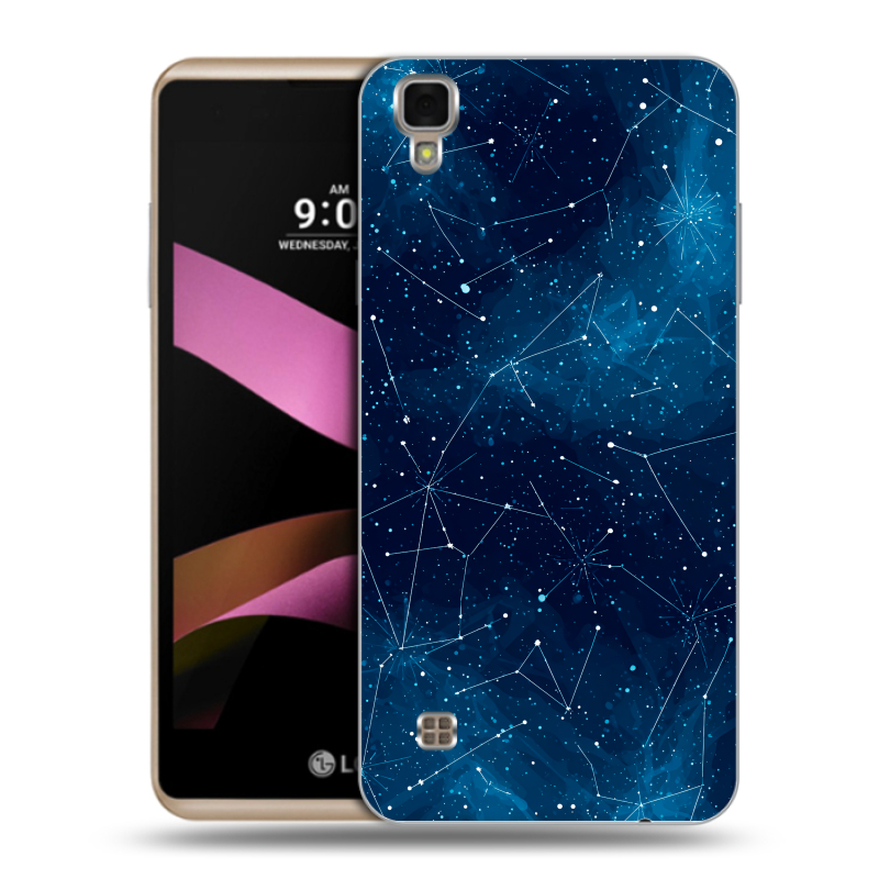Пластиковый чехол на LG X Style с принтом Космос звезды Пластиковый чехол на LG X Style с принтом Космос звезды