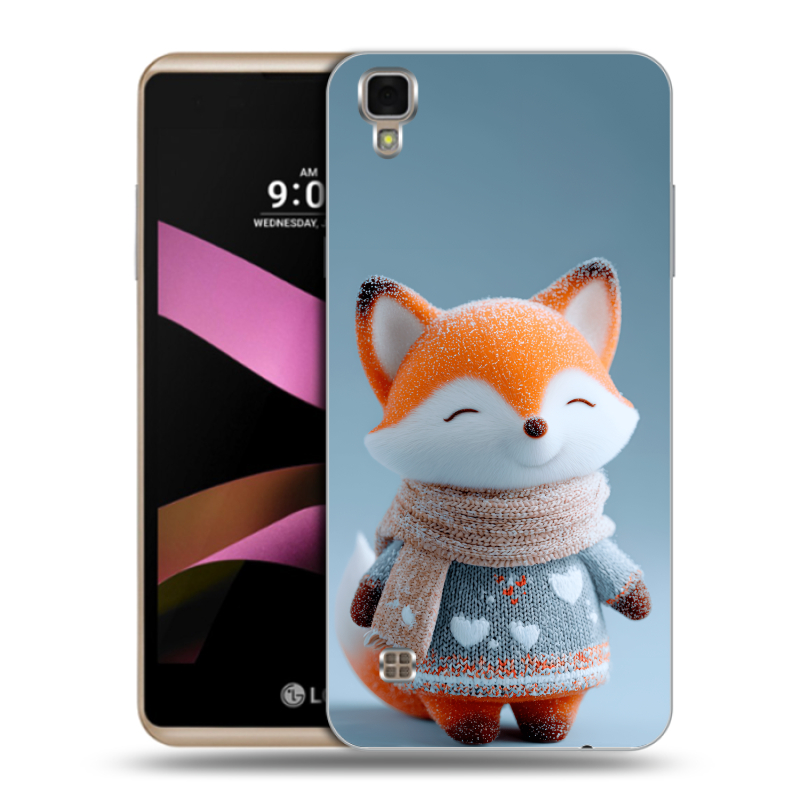 Пластиковый чехол на LG X Style с принтом Лиса Пластиковый чехол на LG X Style с принтом Лиса
