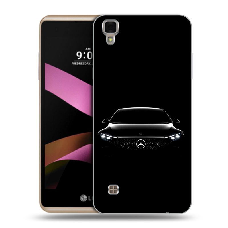 Пластиковый чехол на LG X Style с принтом Mercedes Мерседес Пластиковый чехол на LG X Style с принтом Mercedes Мерседес