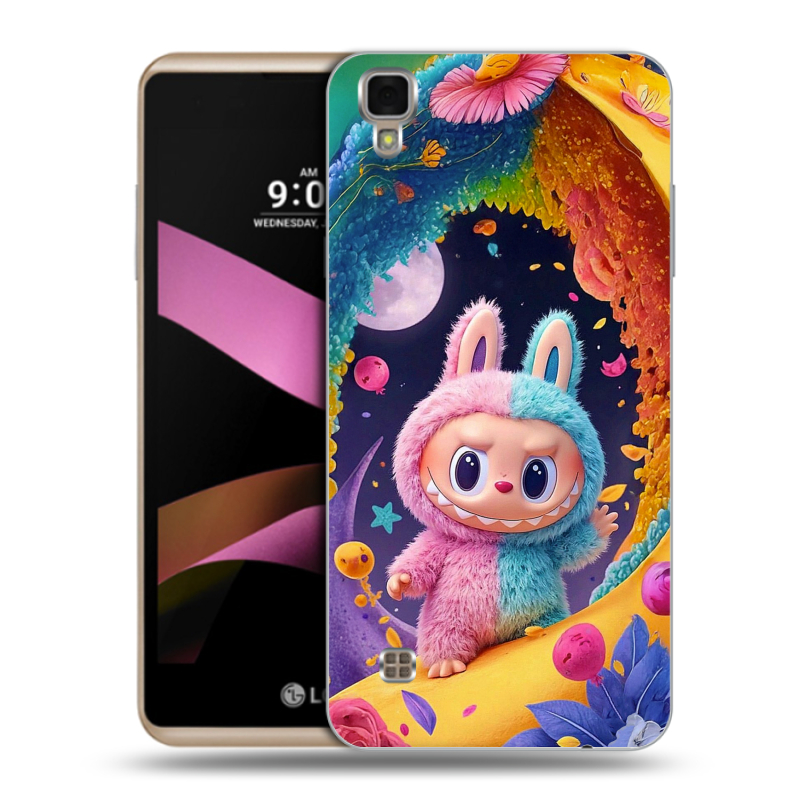 Пластиковый чехол на LG X Style с принтом Labubu Лабубу Пластиковый чехол на LG X Style с принтом Labubu Лабубу