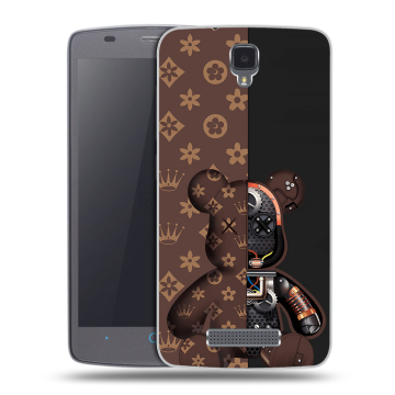Силиконовый чехол на ZTE Blade L5 с принтом Луи робот