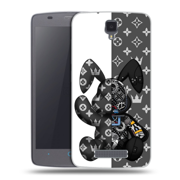 Силиконовый чехол на ZTE Blade L5 с принтом Луи робот