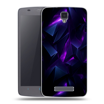 Силиконовый чехол на ZTE Blade L5 с принтом Абстракиция