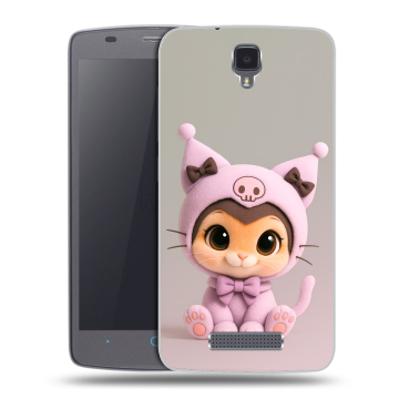 Силиконовый чехол на ZTE Blade L5 с принтом Куроми Kuromi 