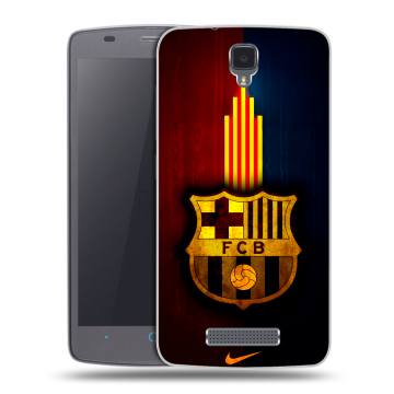 Силиконовый чехол на ZTE Blade L5 с принтом Барселона Barcelona